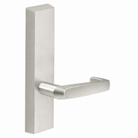 SARGENT 710-ETNJ-US15 dummy lever trim for 80 Series exit devices, satin nickel, rectangular escutcheon