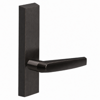 SARGENT 715-8-ETMJ exit device passage trim, MJ lever on ET escutcheon, dark bronze US10BE