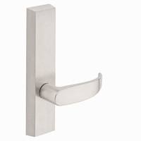 SARGENT 715-8-ETP exit device trim with P lever, rectangular escutcheon, satin nickel finish US15