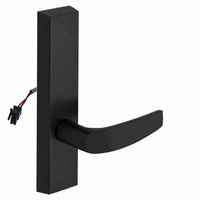 SARGENT 773-8-ETB-12V-BSP electrified exit device ET trim with B lever, black suede powder coat