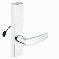 SARGENT 773-8-ETB electrified exit trim, B lever, polished chrome US26, rectangular escutcheon