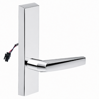 SARGENT 773-8-ETMJ-12V-US26 electrified exit trim with MJ lever, polished chrome escutcheon, no cylinder