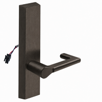 SARGENT 773-8-ETND-12V exit device trim with ND lever, dark bronze US10B finish, rectangular escutcheon
