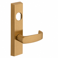 SARGENT LC-704-ETL night latch exit trim lever, satin bronze US10, rectangular escutcheon less cylinder