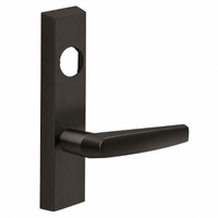SARGENT LC-706-8-ETMJ exit device trim with MJ lever, less cylinder, dark oxidized satin bronze US10B