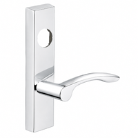 SARGENT LC-706-8-ETMV-US26 exit device trim, polished chrome ET plate with MV lever, less cylinder