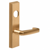 SARGENT LC-713-8-ETNJ-US10 exit device trim, satin bronze plate with NJ lever, less cylinder