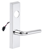 SARGENT LC-775-8 ET trim lever, polished chrome US26, rectangular escutcheon with round cylinder opening