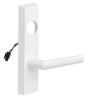 SARGENT LC-776-8-ETMI-12V WSP electrified ET trim lever in white suede powder coat, less cylinder