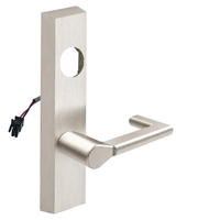 SARGENT LC-776-8-ETND-12V-US15 electrified ET trim with ND lever, satin nickel escutcheon, less cylinder