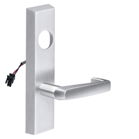 SARGENT LC-776-8-ETNJ-24V-US26D electrified ET trim lever, satin chrome, rectangular escutcheon, less cylinder
