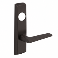 SARGENT LC-P704-NEF-US10B narrow stile exit device lever trim, oil-rubbed bronze, F lever with escutcheon