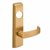 SARGENT LC-P704-NEL-US10 narrow stile exit device lever trim, satin bronze plate with return lever