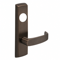 SARGENT LC-P704-NEL narrow stile exit device lever trim, US10BE oil-rubbed bronze, L lever, less cylinder