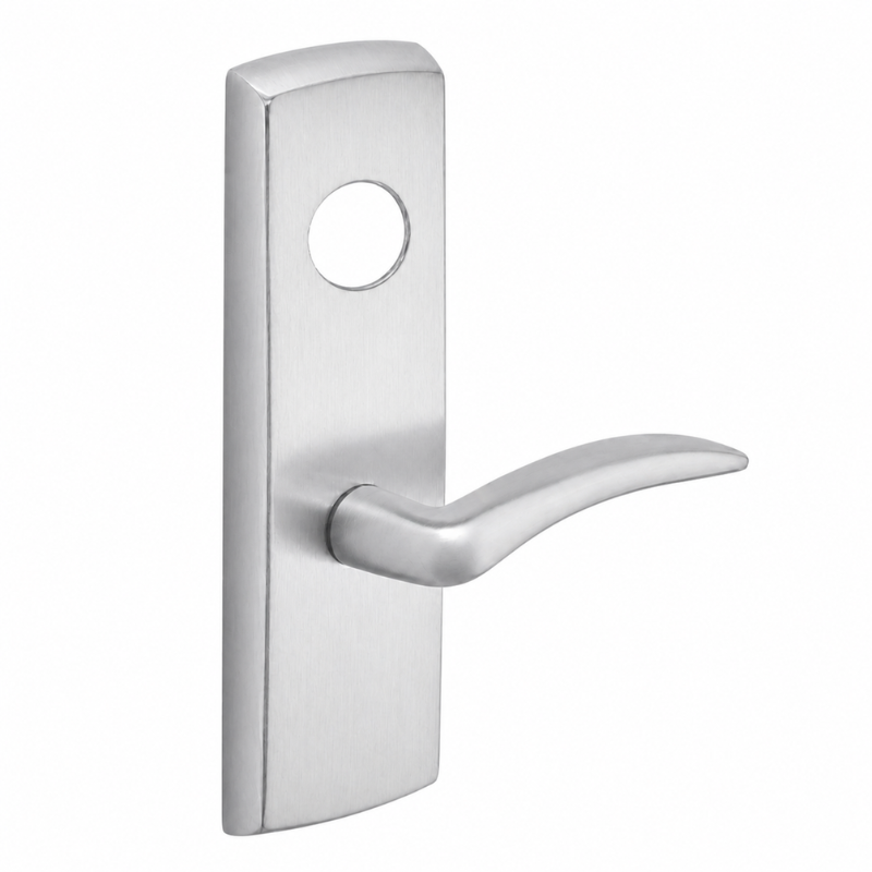 SARGENT LC-P704-WEA-US26D wide stile exit device lever trim, satin chrome plate with A lever