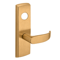 SARGENT LC-P704-WEP-US10 wide stile exit device lever trim, satin bronze plate with P lever and cylinder hole