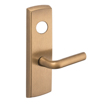 SARGENT LC-P704-WEW-US10 wide stile exit device lever trim, satin bronze plate with W lever, less cylinder