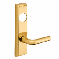 SARGENT LC-P706-8-NEW-US9 narrow stile exit device lever trim, polished bronze, W lever, less cylinder
