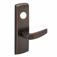 SARGENT LC-P706-8-WEB US10BL wide stile exit device lever trim, B lever, dark bronze, less cylinder