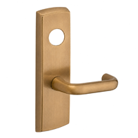 SARGENT LC-P706-8-WEJ-US10 wide stile exit device lever trim, satin bronze, J lever with cylinder hole