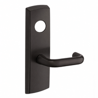 SARGENT LC-P713-8-WEJ-US10B wide stile exit device lever trim, dark bronze J lever escutcheon, less cylinder