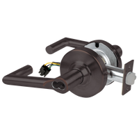 Schlage ND80BD-BRK-RX 643E storeroom cylindrical lock, Boardwalk lever, dark bronze finish, SFIC prep