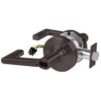 Schlage ND80JD-LON-RX 643E dark bronze storeroom cylindrical lock with Longitude lever and FSIC less core