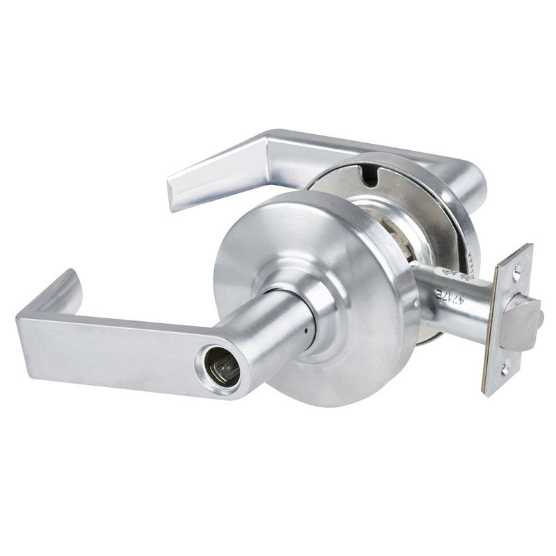 Schlage ND80LD-RHO-626 Storeroom Cylindrical Lock, Rhodes Lever, Less
