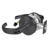 Schlage ND80PD-EL-SPA-622 electrified storeroom lever lock, dark bronze, Sparta lever with cylinder