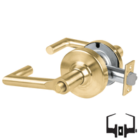 Schlage ND40S-BRK Cylindrical Privacy Lockset, Boardwalk Lever, Non-Keyed, Grade 1