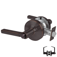 Schlage ND40S-LAT Cylindrical Privacy Lockset, Latitude Lever, Non-Keyed, Grade 1