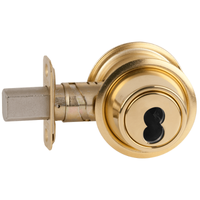 Schlage B562B-605 Double Cylinder Deadbolt, SFIC Prep, Less Core, Grade 3, Non Handed