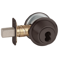 Schlage B562B Double Cylinder Deadbolt, SFIC Prep, Less Core, Adjustable 2-3/8" and 2-3/4" Backset, Grade 3, Non Handed
