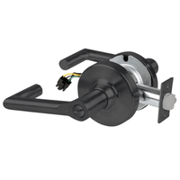 Schlage ND44S-BRK Cylindrical Hospital Privacy Lock, Boardwalk Lever, Non-Keyed, US19-622 Matte Black