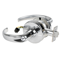 Schlage ND44S-SPA Cylindrical Hospital Privacy Lock, Sparta Lever, Non-Keyed, US26-625 Bright Chrome