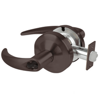 Schlage ND70BD-OME 613 classroom cylindrical lock, dark bronze Omega lever with latch and rose