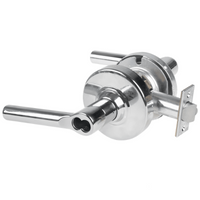 Schlage ND70JD-BRW-625 classroom cylindrical lock, satin chrome, Broadway lever with FSIC less core