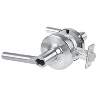 Schlage ND70JD-BRW classroom cylindrical lock, 626 satin chrome, Broadway lever, FSIC less core