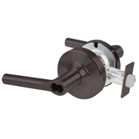 Schlage ND70JD-BRW classroom cylindrical lock, Broadway lever, oil-rubbed bronze 643E, less core