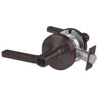 Schlage ND70JD-LAT 643E classroom cylindrical lock, dark bronze Latitude lever with latch, less core