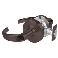 Schlage ND70JD-SPA classroom cylindrical lock, Sparta lever, 613 dark bronze, less core