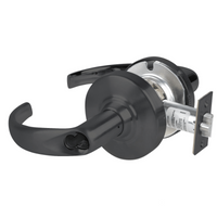 Schlage ND70JD-SPA 622 classroom cylindrical lock, black Sparta lever with rose and latch