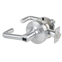 Schlage ND70JD-TLR classroom cylindrical lock, tubular lever, satin chrome 626, less core