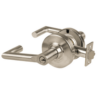 Schlage ND70PD-BRK 619 cylindrical classroom lock, satin nickel, Boardwalk lever with keyed cylinder