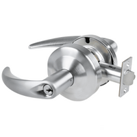 Schlage ND70PD-OME 626 classroom cylindrical lock with Omega lever, satin chrome finish