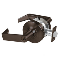 Schlage ND70PD-RHO classroom cylindrical lock, Rhodes lever, oil-rubbed bronze 613 finish