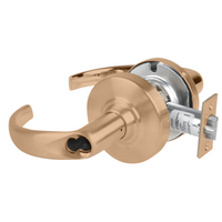 Schlage ND80JD-SPA storeroom lock, Sparta lever, satin bronze 612, FSIC less core cylindrical lockset