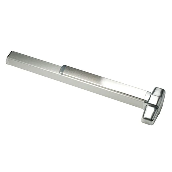 Von Duprin 9847EO-F 3 26D Concealed Vertical Rod Exit Bar Wide Stile Pushpad Satin Chrome