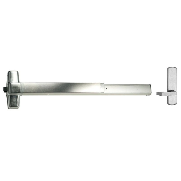 Von Duprin 98L-06 3 26D LHR Rim Exit Device, with Classroom Lever Trim Satin Chrom