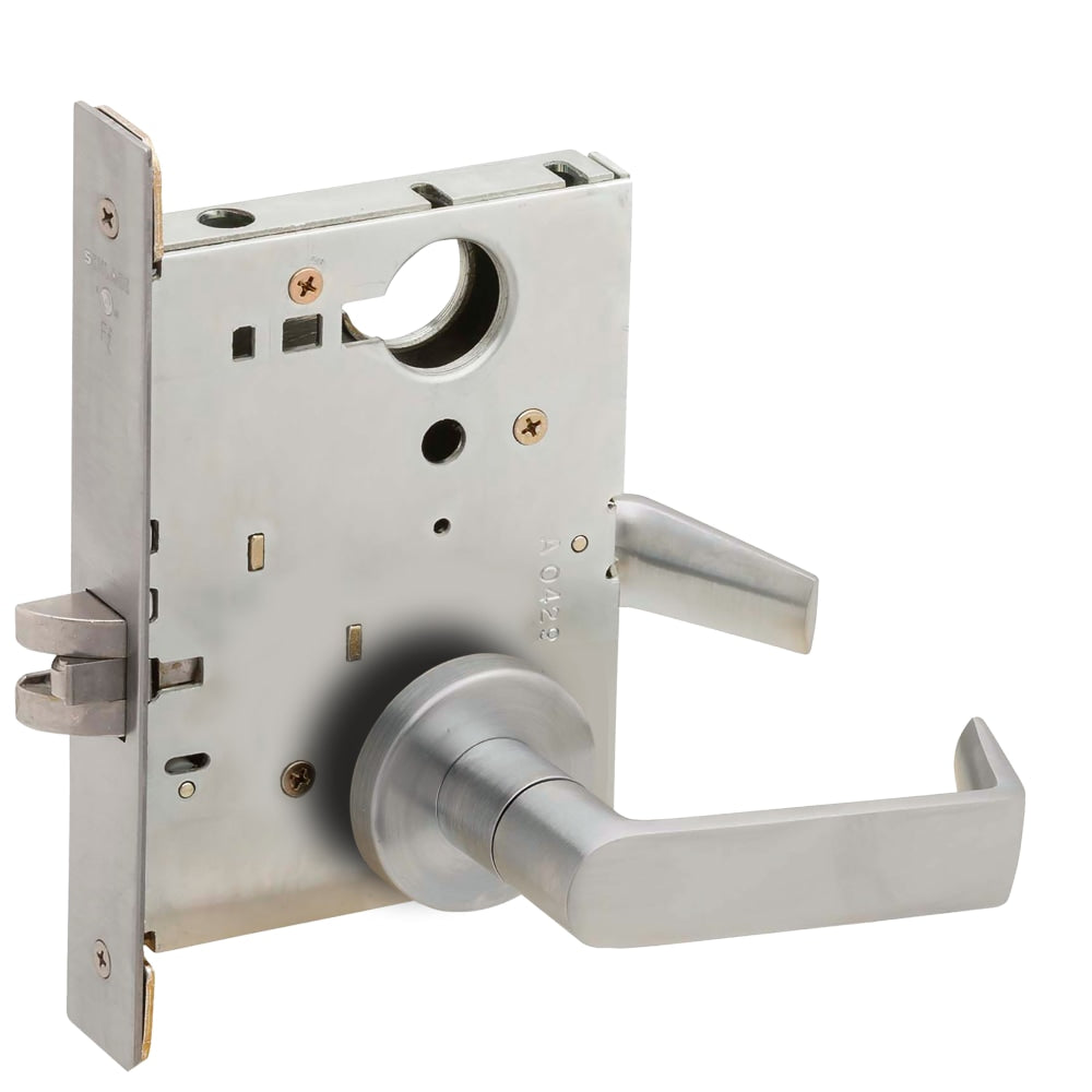Schlage L9010-06A Passage Latch Mortise Lock, 06 Lever, A Rose